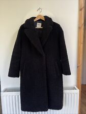 Cappotto Zara Teddy Nero