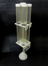 ✅ SPLENDIDO ESPOSITORE PER CONI GELATO ANNI 70 DESIGN 4 COLONNE VINTAGE - 3640