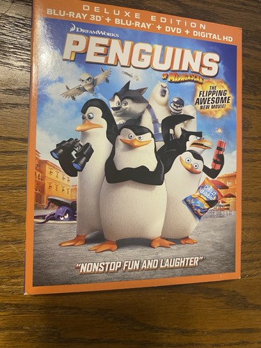 Penguins madagascar 3d - penguins,