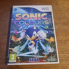 SONIC COLOURS NINTENDO WII E