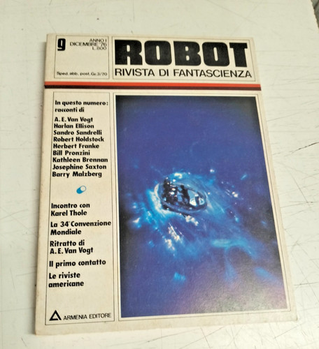 Robot rivista fantascienza - robot,