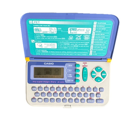 Rara pialla diario casio - diario,