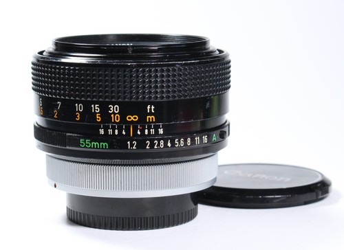 Canon 55mm s - 1:1.2, s.s.c.