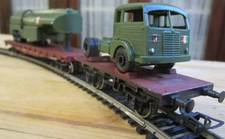 RIVAROSSI COMO CARRO PIANALE MOTRICE FIAT 682 MIL+CARRO POZ CON AUTOCISTERNA MIL