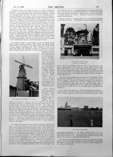 Vecchia stampa moulin rouge - vecchia,