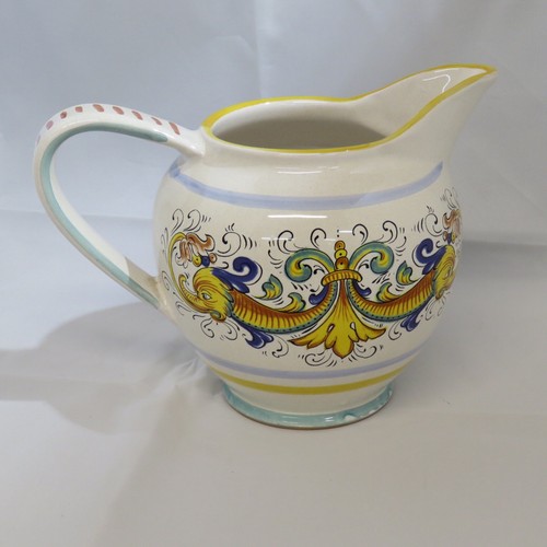 Deruta brocca grande ceramica - brocca,