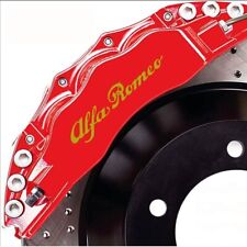 Set 4 Adesivi ORO Alfa Romeo