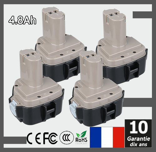12v 4800mah batterie - 2x,