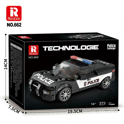 Reobrix 662 police muscle car - reobrix,