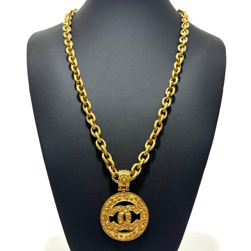 Collana cerchio logo chanel - cerchio,