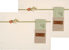 Set 2 Tovagliette Con Tasca E