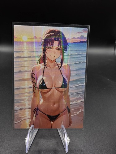Revy black lagoon olographic - black,