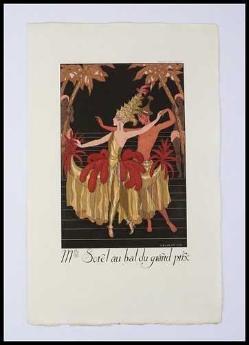 Georges barbier mme sorel - barbier, :