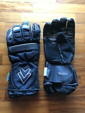 GUANTI DA MOTOCICLISTA IN PELLE E TESSUTO TAGLIA XL