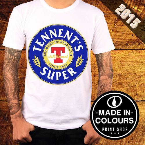 Shirt beer tennent - beer, tennent's