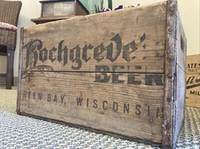 Cassa birra vintage in legno