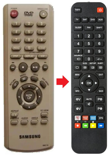 Telecomando adatto per samsung - telecomando,