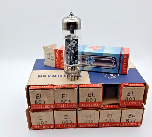 Valvole el803 telefunken - el803,