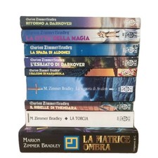 Lotto Zimmer Bradley 9 Torcia Nebbie Avalon Nero Signora Darkover Tea Longanesi