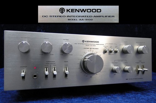 Kenwood 8100 amplificatore - ka-8100,