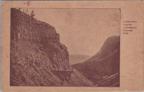 Cartolina golden gate canyon - golden,
