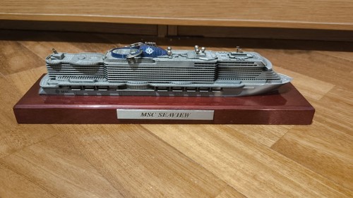 Modellino metallo nave msc - modellino,