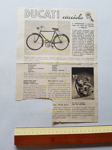 Ducati cucciolo circa 1947 - circa,