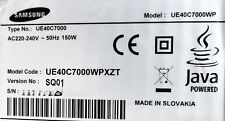 RICAMBI PER TV SAMSUNG UE40C7000WP
