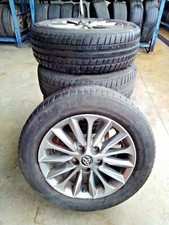 4 CERCHI IN LEGA CON GOMME 205 60 16" TOYOTA VERSO 2009>2018 ORIGINALE