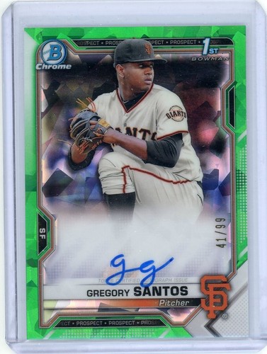 2021 bowman cromo hta verde - 2021,