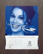 [GCG] K245- Advertising Pubblicità -1998- SPIEGELAU , BRILLANTI PER NATURA