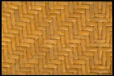 356089 Herringbone Parquet Basket A4 Photo Texture Print