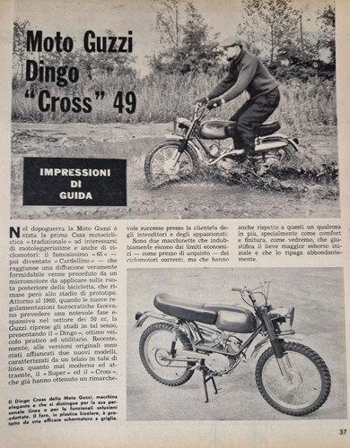 Moto guzzi dingo cross - moto, 49