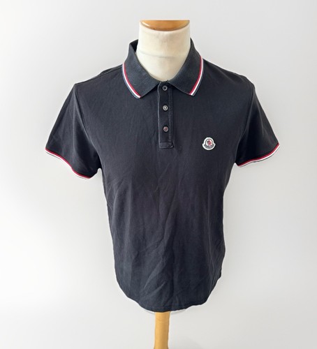 Polo moncler nera - polo,