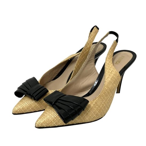 Décolleté fendi beige - décolleté, nere