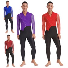 Mens Figure Skating Jumpsuit