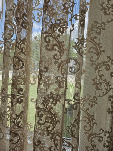 Pezzi tende beige - 2,