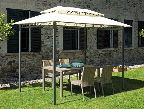 Gazebo giardino ferro - in,
