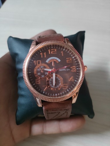 Orologio uomo quarzo oro - orologio, rosa