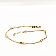 Bracciale oro 18 kt uomo/donna 18 carati 750/1000 gioiello unisex elegante