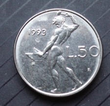 Moneta Repubblica Italiana, 50