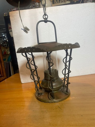 Lampadario lanterna antico - lampadario,