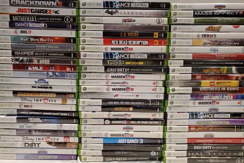 Xbox 360 games - 360, and