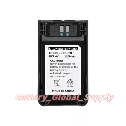 Batteria per knb - knb-63l, kenwood