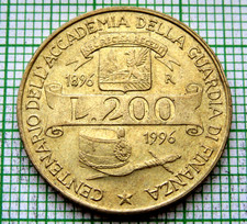 ITALY 1996 200 LIRE, Guardia