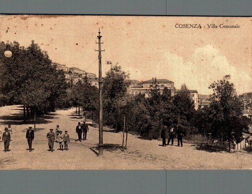 Cosenza villa comunale - villa,