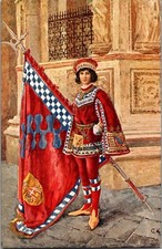 Postcard Paggi delle Storiche