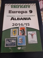 2014 / 2015 Catalogo UNIFICATO Europa 9 quotazioni francobolli di ALBANIA € 29