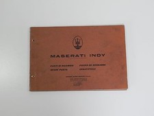 Maserati Indy Manuale Ricambi