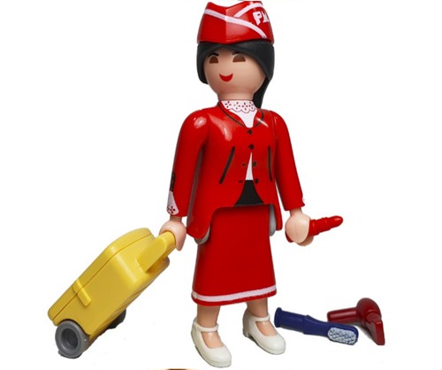 Playmobil figura hostess - hostess, di